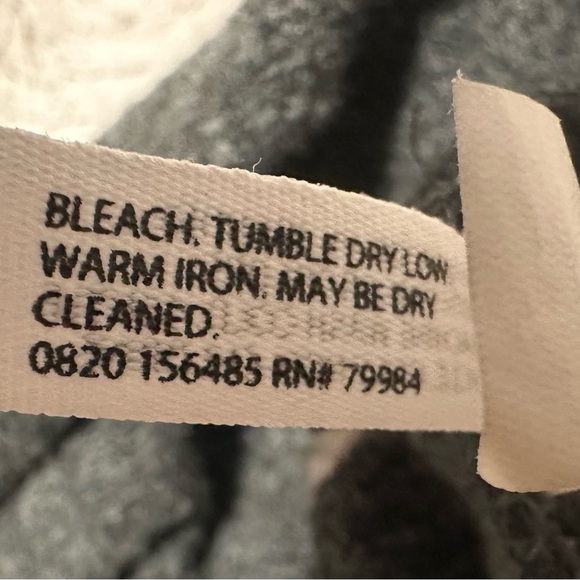 Soma Wknd pullover top long sleeve gray white stripe relaxed Top - Picture 10 of 13